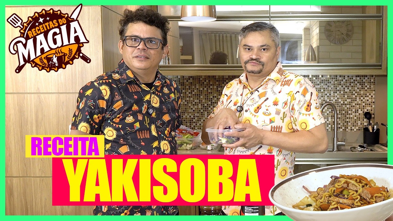 RECEITAS DO MAGIA - YAKISOBA #001