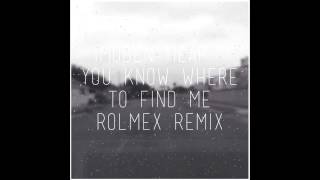 Imogen Heap - You Know Where To Find Me (Rolmex Remix)