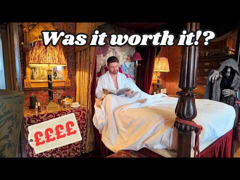 I stayed in a LUXURY SUITE at The Witchery By The Castle! SPOOKY! 👀🏰