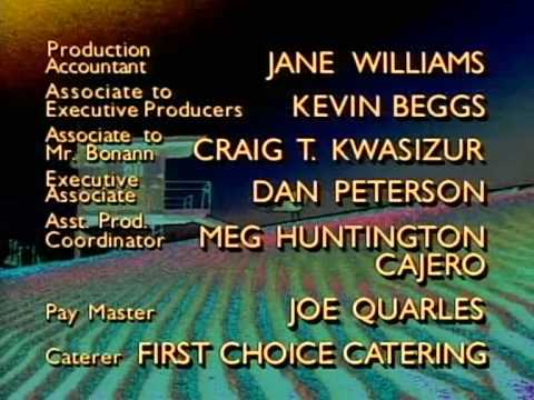 Baywatch End Credits Season 2, 3 and 4