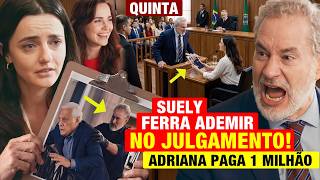 QUEM AMA CUIDA - Capítulo de hoje 10/09 QUINTA - Adriana CONVENCE Suely e destroi Ademir no TRIBUNAL