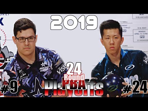 Bowling 2019 PBA Playoffs Round of 24 - 1st Round MOMENT - GAME4