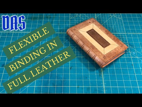 Board Preparation; Flexible Binding in Full Leather Part 4 // Adventures in Bookbinding
