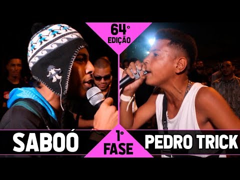 Saboó vs Pedro Trick [1° FASE] - ESPECIAL SEMANA MUNICIPAL DO HIP HOP