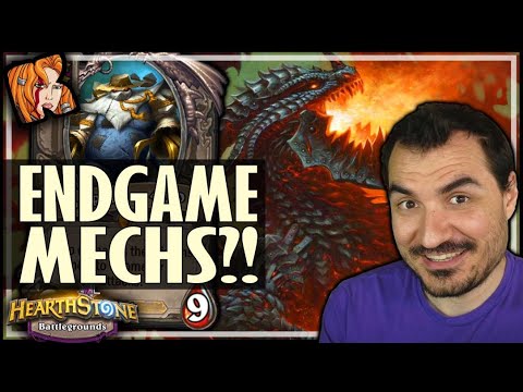 MECHS AS AN ENDGAME BUILD?! - Hearthstone Battlegrounds