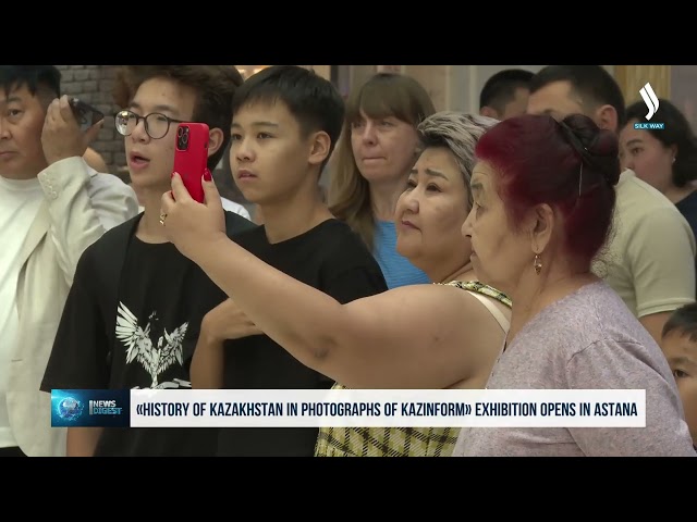 «History of Kazakhstan in Photographs of Kazinform» exhibition opens in Astana