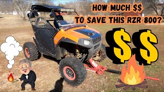 Polaris RZR 800. Is It Worth Saving