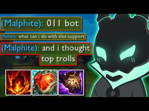 They thought this Thresh Top Build was Trolling,