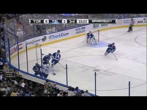 Lupul Goal - Leafs 6 vs Lightning 1 - Nov 22nd 2011 (HD)