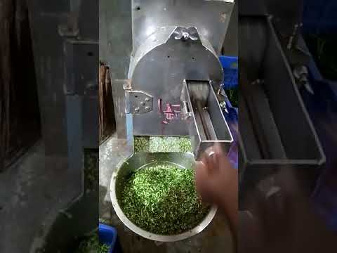 Hand Press chilli cutting machine