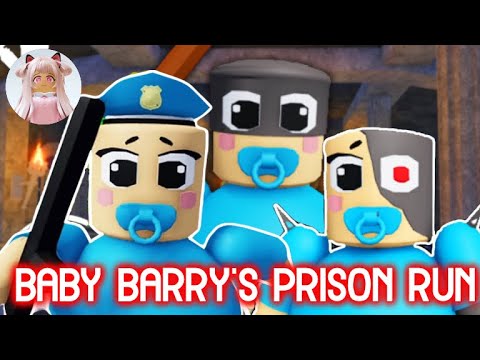 [UPDATE!] BABY BARRY'S PRISON RUN! (Obby) - Roblox Gameplay Walkthrough No Death[4K]