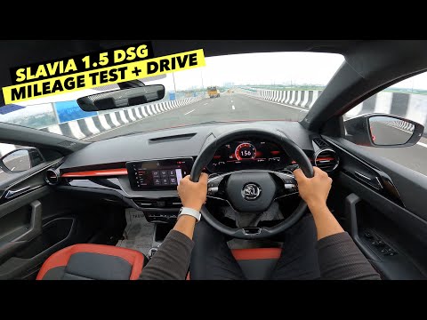 Skoda Slavia 1.5 TSI DSG Montecarlo Edition: Mileage Test + Drive & Performance Test - Price ?