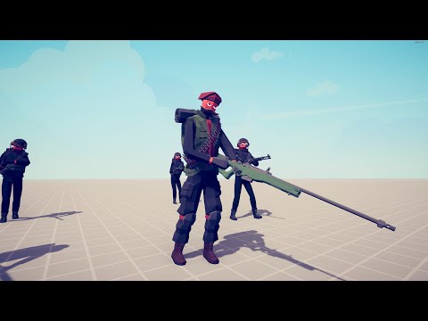 NEW Sergeant Vs Every Units | TABS Totally Accurate Battle Simulator