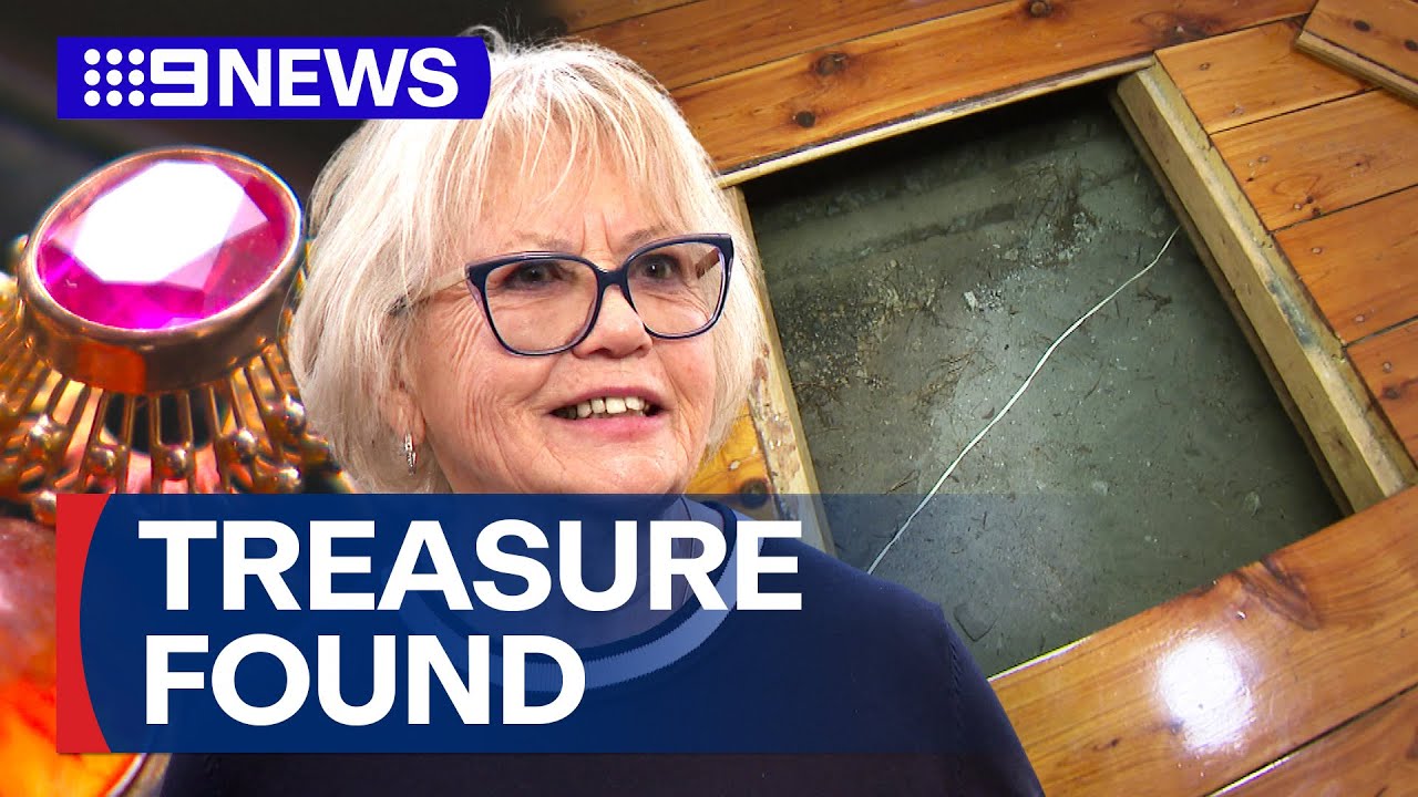 Sydney woman embarks on a treasure hunt with clue from late father | 9 News Australia