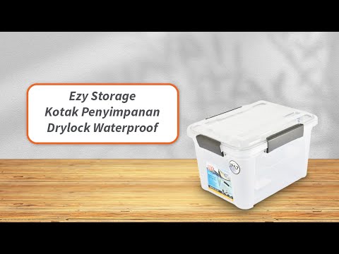 Gambar Ezy Storage Kotak Penyimpanan Drylock Waterproof 57.8x38.2x31.8 cm