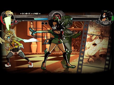 Skullgirls 2nd Encore Filia vs. Valentine
