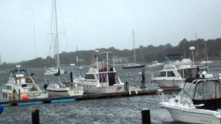 preview picture of video 'Hurricane Irene Hits New Bedford Harbor! My Hurricane Hole'