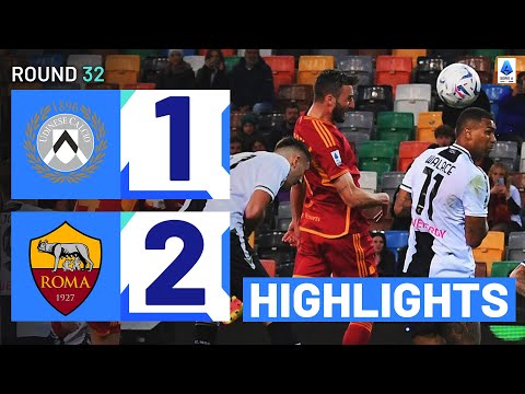 Resumen de Udinese vs Roma Jornada 32