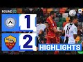 UDINESE-ROMA 1-2 | HIGHLIGHTS | Cristante secures three points for Roma | Serie A 2023/24