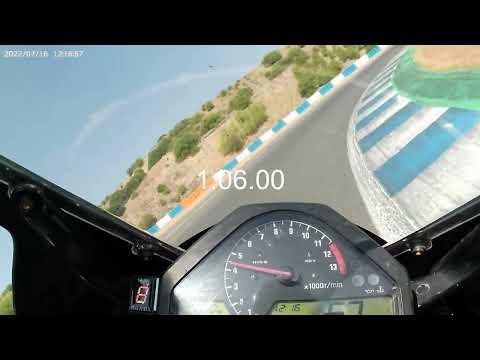 VUELTA JEREZ  con CBR 1000 RR ,04 después de 11años sin montar en moto.