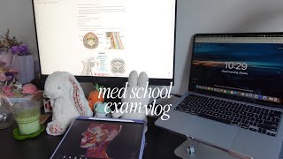 med school study vlog 🩺 | ent anatomy test, not very productive week at uni, end of sem 1!