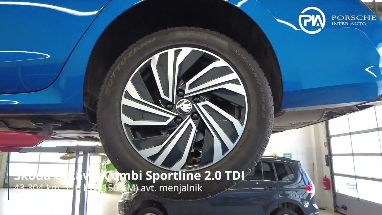 Škoda Octavia Combi Sportline 2.0 TDI DSG - SLOVENSKO VOZILO