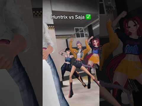 Kpop Demon Hunters: Huntrix Pulls up on Saja #rumi #jinu #kpopdemonhunters #vrchat #fyp