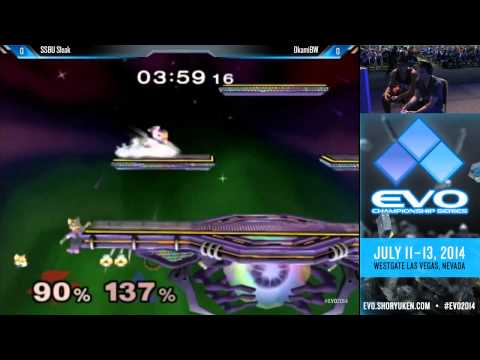 EVO 2014 SSBM Pools - Sleak vs OkamiBW
