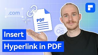 How to Insert Hyperlink in PDF Document on Mac