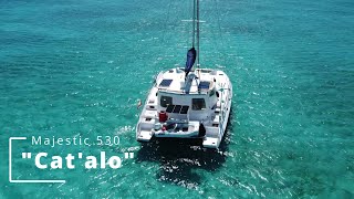Catamaran For Sale "Cat'alo" a Majestic 530 by Royal Cape Catamarans --Walkthrough with Caroline L--