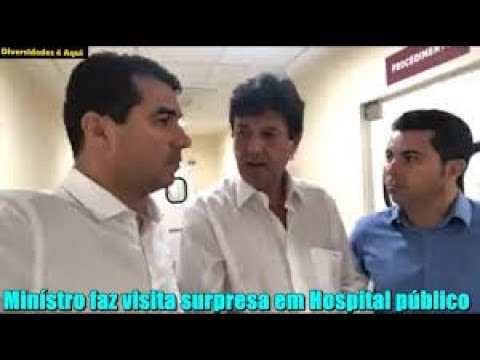 "Golaçoooo" Ministro da Saúde Visita Hospital sem Avisar ( Governo Bolsonaro )
