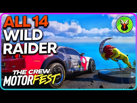 All Wild Raider collectibles (Off-Roading Addict) Crew Motorfest