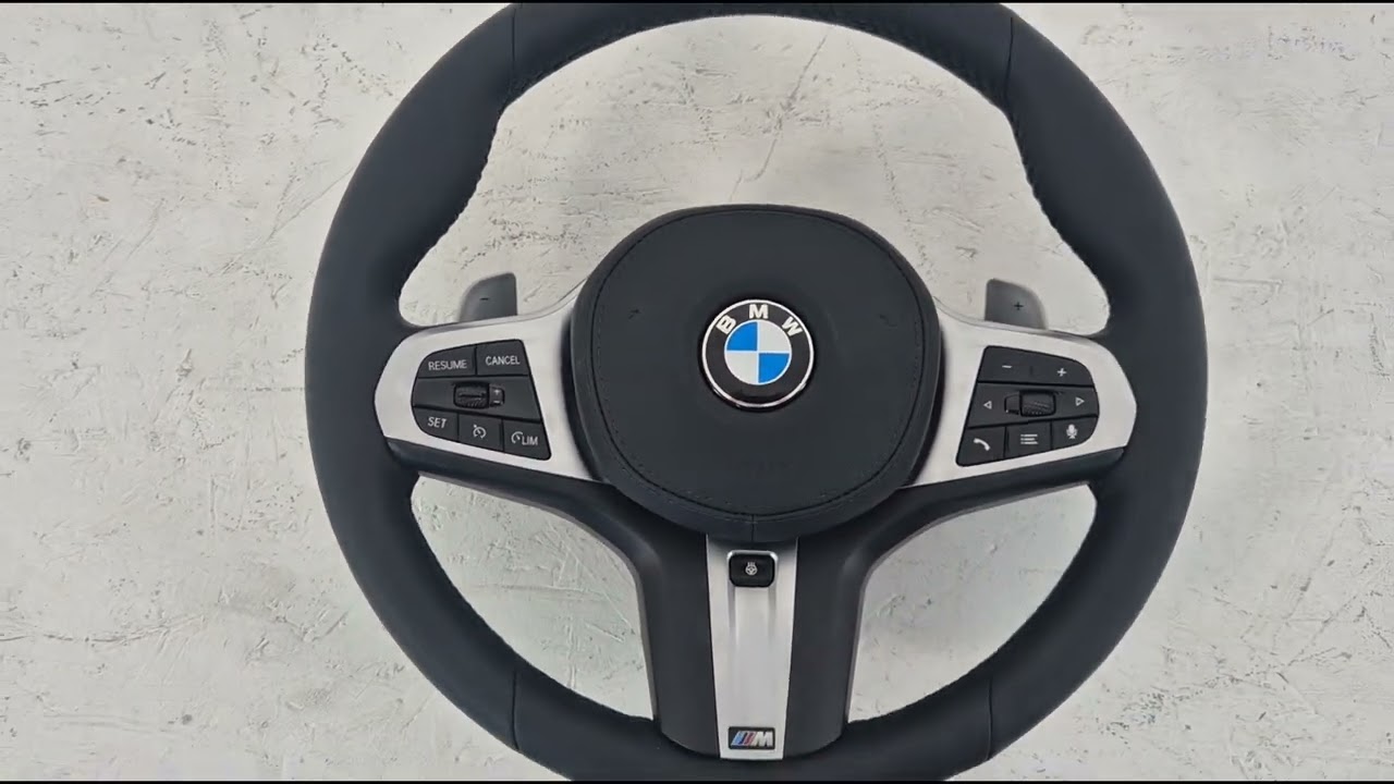 BMW 5 серия G30/G31 2017-2023 гг. Руль V-3 (с подогревом) Video 1
