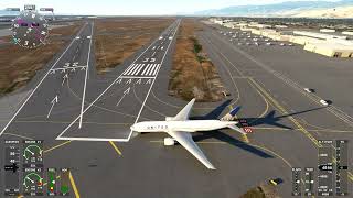 FS Flying Boeing 777 from Sallt Lake City TO  Los Angeles Xbox Series X
