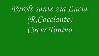 Parole sante zia lucia  Cocciante  Cover Tonino