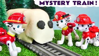 Can the Mighty Pups guess the identity of the Mystery Train from the clues?