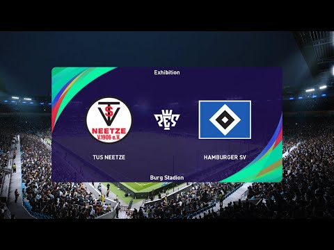 TUS Neetze vs Hamburger SV (06/07/2024) Club Friendlies PES 2021