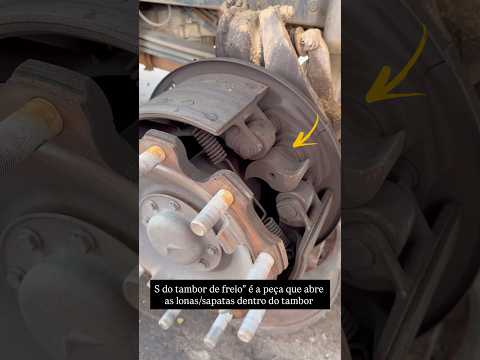 Freio a Ar do Caminhão: Como Funciona o S-Cam no Tambor?#mercedesbenz #freio #atego