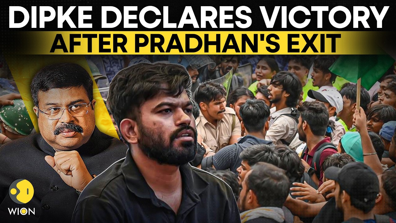 Dharmendra Pradhan Resigns After Jantar Mantar Protest | Abhijeet Dipke Celebrates Major Win