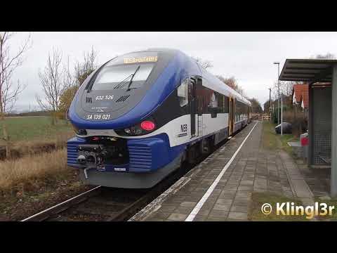 PESA Link der NEB "Regioshark" in Herrensee bei Strausberg