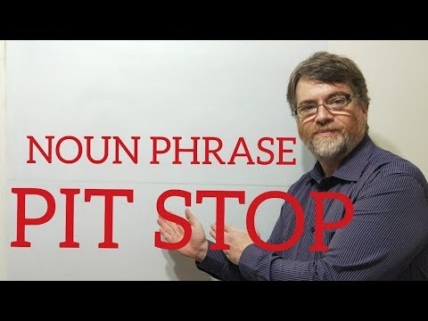 英語家庭教師ニックP 名詞句 (63) ピットストップ (English Tutor Nick P Noun Phrase (63) Pit Stop)