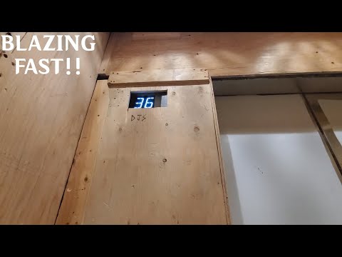 NEW!! BLAZING FAST TKE AGILE Destination Dispatch Traction Elevators at The Stack - Vancouver BC