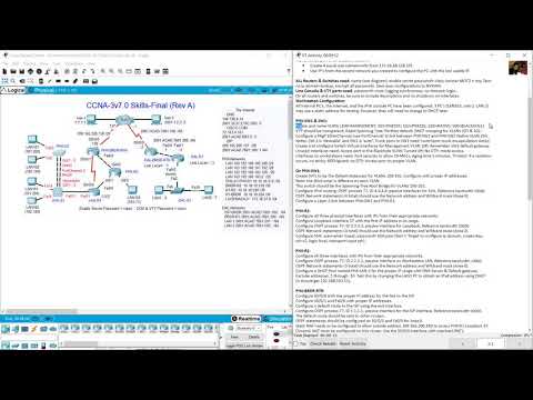 CCNA 3 v7.0 Skills Final (rev A)