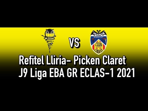 REFITEL BASQUET LLIRIA Picken claret. J9 fase clasificación EBA 21-22