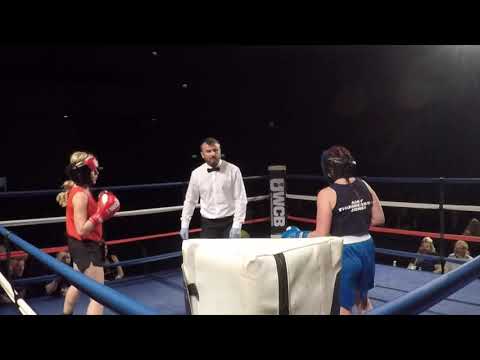 Ultra White Collar Boxing | Bournemouth | Gemma 'Athena' Young VS Amy 'Thunderbolt' Jones