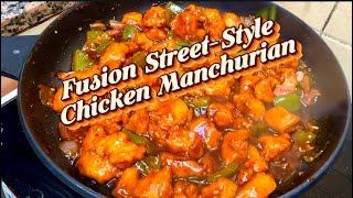 Fusion Street-Style Chicken Manchurian Recipe | Indo-Chinese Street Food Magic!