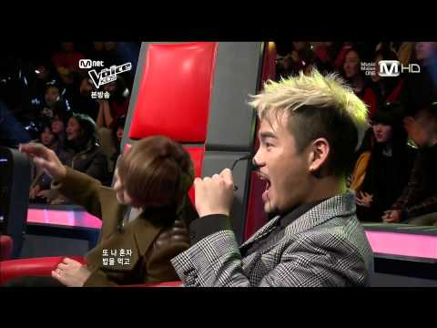 [1080p] 130125 Voice Kids Ep. 4 - Yoseob Cut