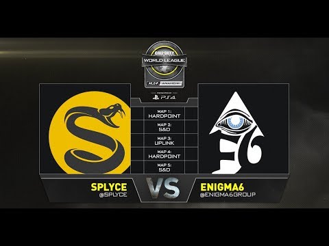 Splyce vs Enigma6 - CWL Anaheim Open Presented by PlayStation - Day 3