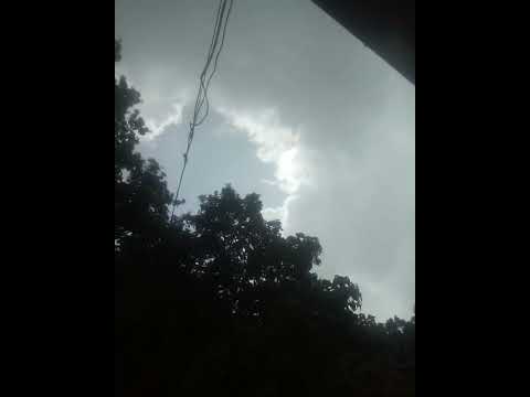 lluvia ⛈️ en Venezuela, Anzoátegui...San José de Guanipa.. que figura ves en el cielo