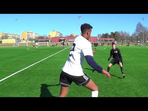 Skoftebyns IF P03: Träningsmatch mot Sjömarken U16, Granngården 2018-03-25 Första halvlek del 1